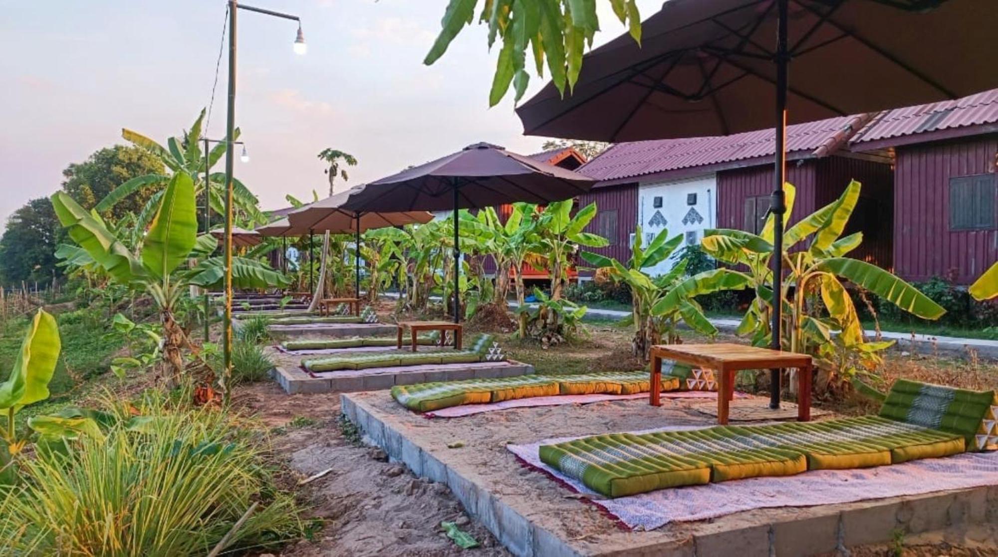 Ban Khon Chanhthida Guesthouse And The River Front Restaurant מראה חיצוני תמונה